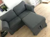 Ikea sofa med flytbar chaiselong