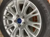 Originale Ford 16” alufælge med sommerdæk - 3