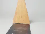 ⭐️· vintage Bogstøtte - Teaktræ og Metal - 4