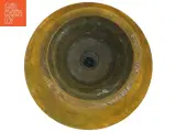 Flot, stor messinglysestage (str. 40 cm høj) - 3