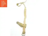 Vintage læder bælte med knivskede (str. 136 cm) - 4