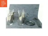 Ice coffe glas og skeer (str. 14 x 6 cm) - 2