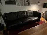 AV 59 3 pers sofa i læder
