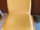 Spisebordsstol Træ & Stof, 4 stk, B: 54- H: 80- SH