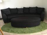 Sofa med puf