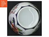 Porcelæns vase med blomster motiv (str. 14 cm) - 4