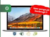 13" Apple MacBook Pro Touch Bar (Space Gray) - Intel i5 8279U 2,4GHz 512GB SSD 16GB (Mid-2019) - Grade B - bærbar computer