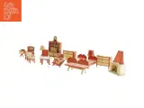 Dukkehusmøbler (str. Stort bord 9,5 x 4,5 x 3 cm) - 4