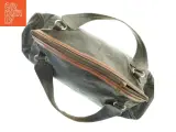 Læder skuldertaske (str. 42x18 cm) - 3