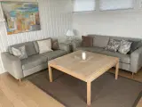 Sofa 2 og 3 prs. Scandinavia  ex. sofabord