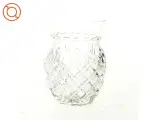 Glas vase i krystal look (str. 12 x 9 cm) - 2