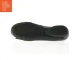 UBRUGTE Sorte Læder ballerina Sløjfe sko fra Hush Puppies (str. 41-42, 8) - 3