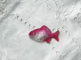 Sovjetisk pappynt, lyserød fisk - 3