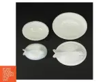2 stk. Høns i kurv Opaline mælkeglas sæt (str. 14 x 11 x 11 cm og 10 x 7 komma 5 x 9 cm) - 3