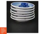 Dekorative porcelænstallerkener med danske motiver (str. Ø. 8,5 cm. 6 styk) fra Aluminia - 2
