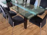 Spisebord i glas