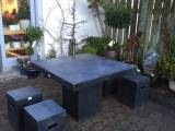 Havebord + 4 stole