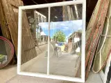 Originalt trukket glas i stor forsatsramme - 4