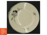 Porcelænstallerkner med blomstermotiv fra Københavns Porcellains Maleri (str. Diameter 16 cm) - 4