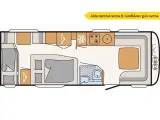 2022 - Dethleffs Beduin Scandinavia 650 RFK    Lækker køjevogn fra Dethleffs med en masser af udstyr fra Hinshøj Caravan A/S - 4