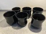 Kähler krus 6 stk. sort