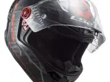 LS2 THUNDER C SPUTNIK GLOSS M RED - FØR KR. 4.199, - 4