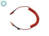 USB C kabel, spiralkabel