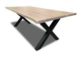 Plankebord eg 3 HELE planker - naturkant 210 x 95-100 cm