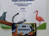 Gavekort Odense Zoo pålydende 700