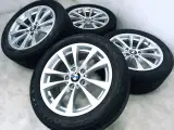 5x120 17" ET37 nav 72,6ø BMW sommersæt inkl.TPMS  - 2