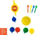 Farverigt børne tesæt i plast (str. 10 x 16 cm) - 3