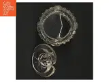 Krystalglas med låg evt til sennep chilliesovs eller endet (str. 8 x 5 cm) - 3