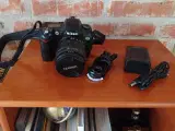 Nikon D70 2gb ram, 28-105mm objektiv og lader 