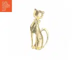 Broche i form af kat (str. 5,2 x 2,5 cm) - 2