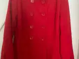 Rød damme Frakke 