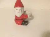 Gammel porcelænsnisse julepynt