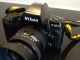 Nikon F-801s Spejlrefleks kamera+Tilbehør 