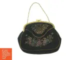 Vintage broderet håndtaske (str. 21x17 cm) - 2