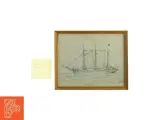 Skibsportræt af skibet Christian (str. 27 x 22 cm) - 2