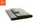 Brun clutch. Firben?  Slange?(str. 25 x 13 cm) - 3