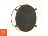 Oval udskåret Kobber Kurv med hank på fødder (str. 17 x 13 cm) - 3