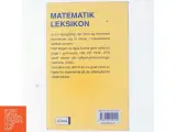 Matematik leksikon af B. Østergaard Pedersen (Bog) - 3
