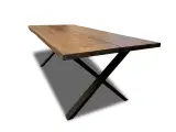 Plankebord eg 2 planker - ART naturkant 210 x 95-100 cm - 4