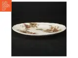 Vintage serveringsfad med landskabsdesign fra Johnson Bros (str. 25,5x21 cm) - 2