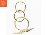 Guldfarvet broche fra Pilgrim (str. 53 mm) - 2