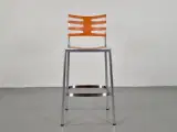 Fritz hansen/kasper salto barstol model ice i orange