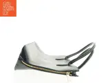 Sort krokodillepræget håndtaske (str. 43 x 29 x 14 cm) - 3