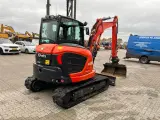 Kubota KX060-5 Hydraulisk hurtigskifte med kipbar planerskovl. - 4