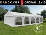 Partytelt Festtelt Original 5x10m PVC, Hvid