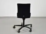 Häg h04 credo 4200 kontorstol med sort polster og sort stel - 3